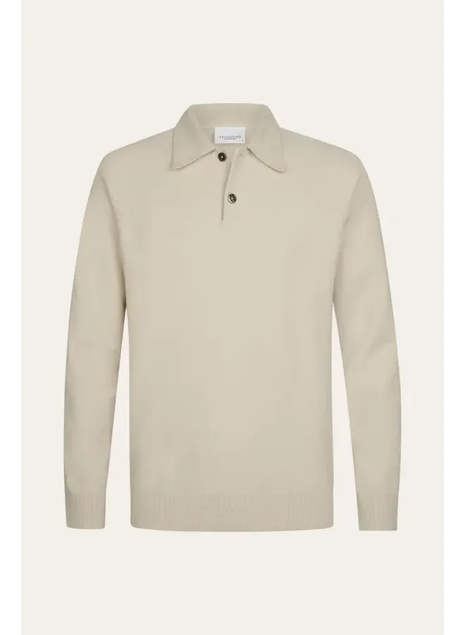 Profuomo Polo LS Sand