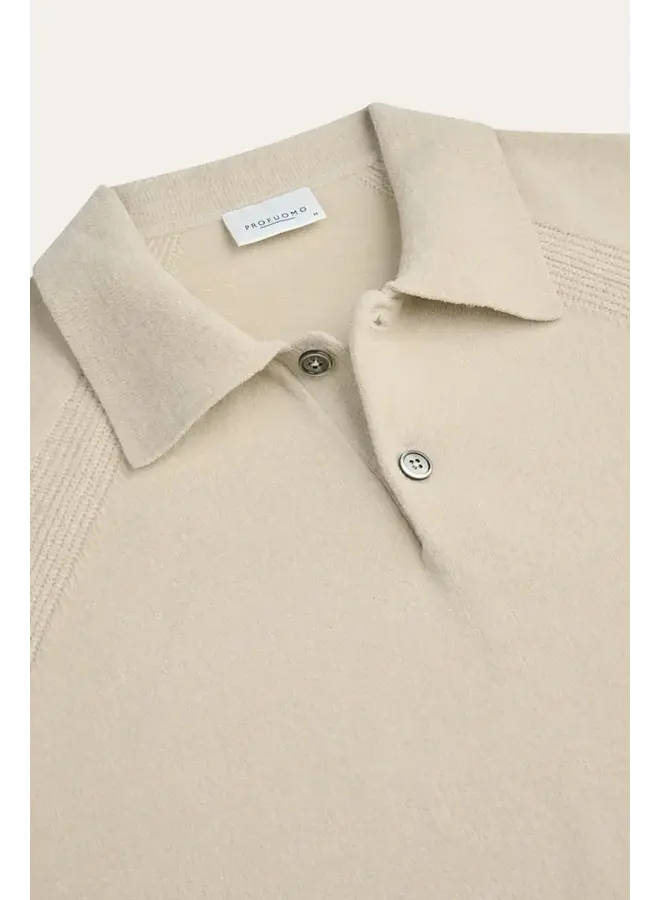 Profuomo Polo LS Sand