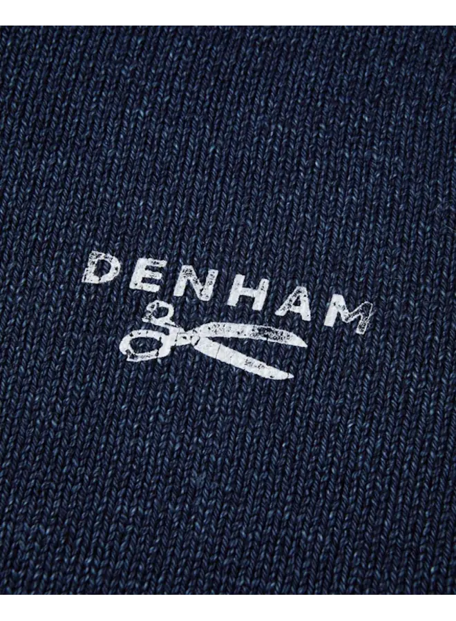 Denham Pullover Regal Knit Dark Blue