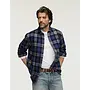 Denham Joe Shirt CHK Blue Check