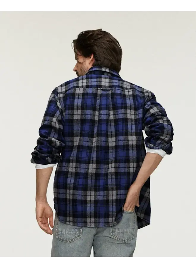 Denham Joe Shirt CHK Blue Check