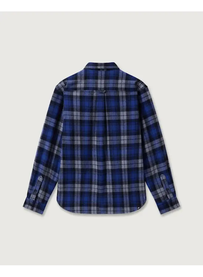 Denham Joe Shirt CHK Blue Check