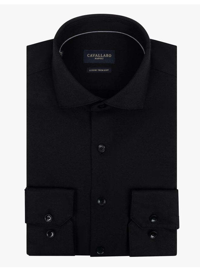 Cavallaro Overhemd Compattio Black