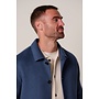 Profuomo Wollen Overshirt Single Layer Royal