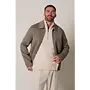 Profuomo Wollen Overshirt Reversible Brown