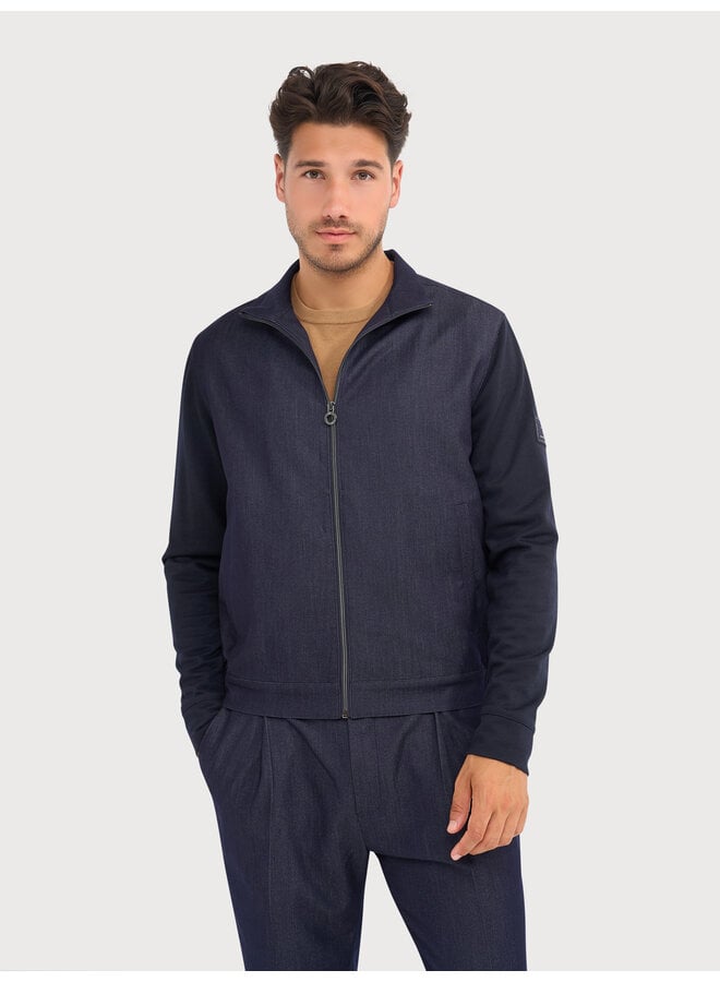 Blue Industry Bomber/Vest Tivoly Denim