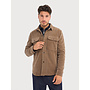 Blue Industry Shirt Jacket Arno Mid Brown