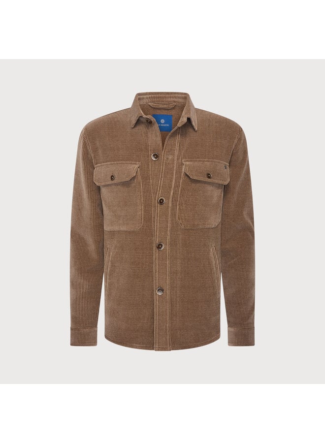 Blue Industry Shirt Jacket Arno Mid Brown