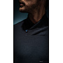 Agiato Pullover Savio Shawl Collar Knit Navy