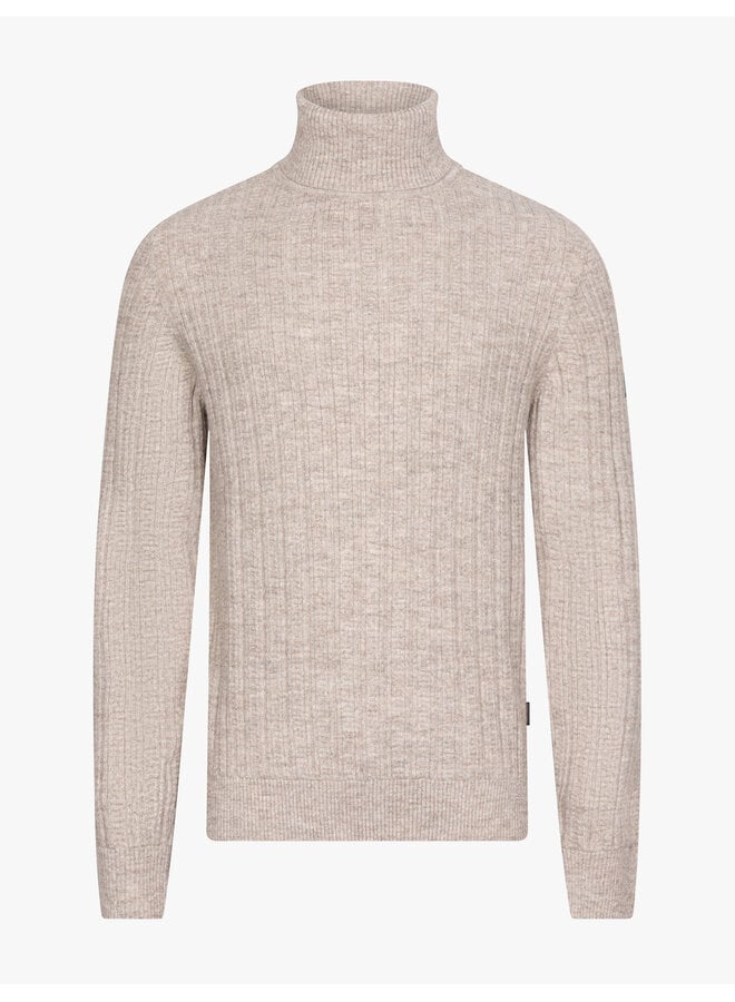 Cavallaro Pullover Givato Roll-Neck Dark Kit Melange