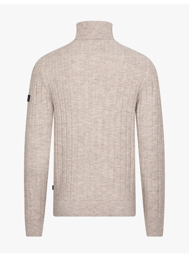 Cavallaro Pullover Givato Roll-Neck Dark Kit Melange