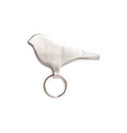 KEECIE Sleutelhanger Mini Tweet silver