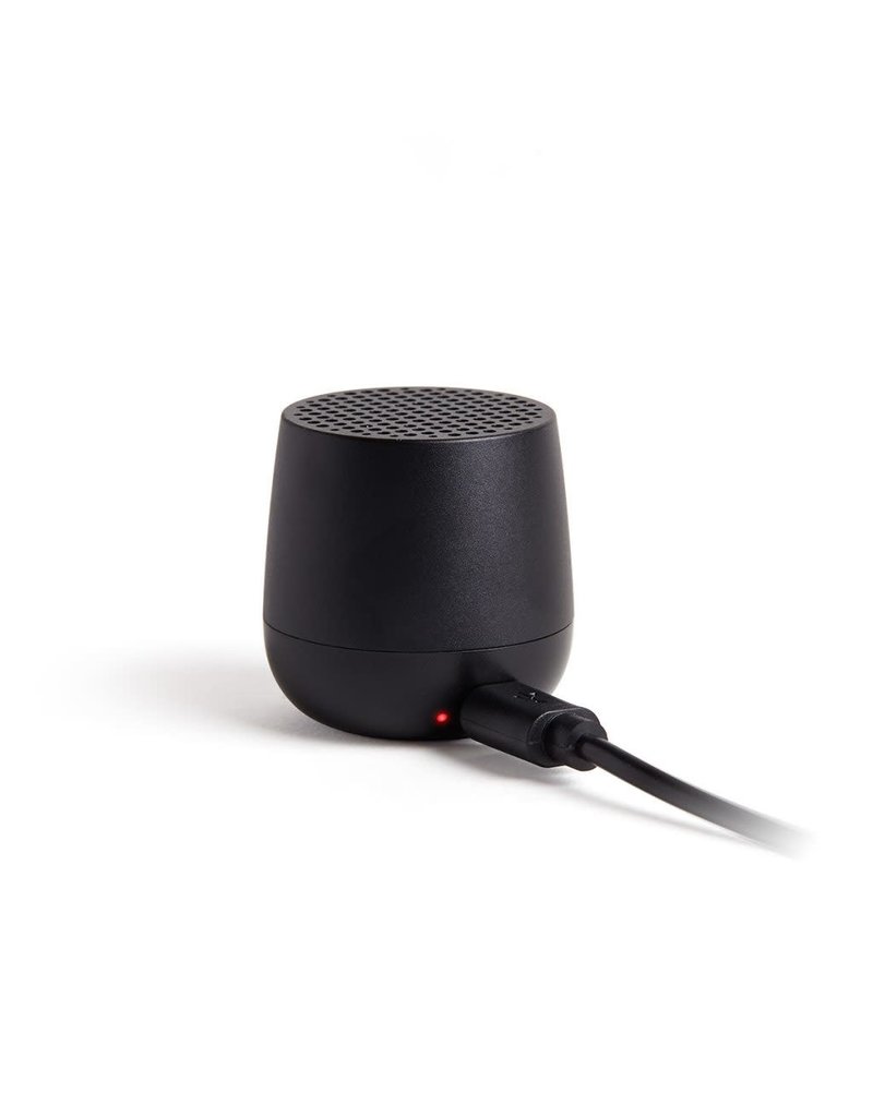 LEXON MINO Mini rechargeable Bluetooth speaker-3W - zwart