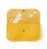 KEECIE Portemonnee Cat Chase Medium Yellow