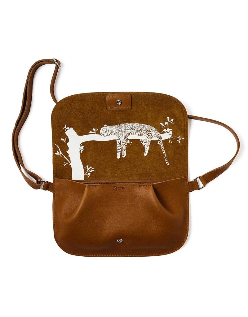 KEECIE Tas Lazy boy Cognac