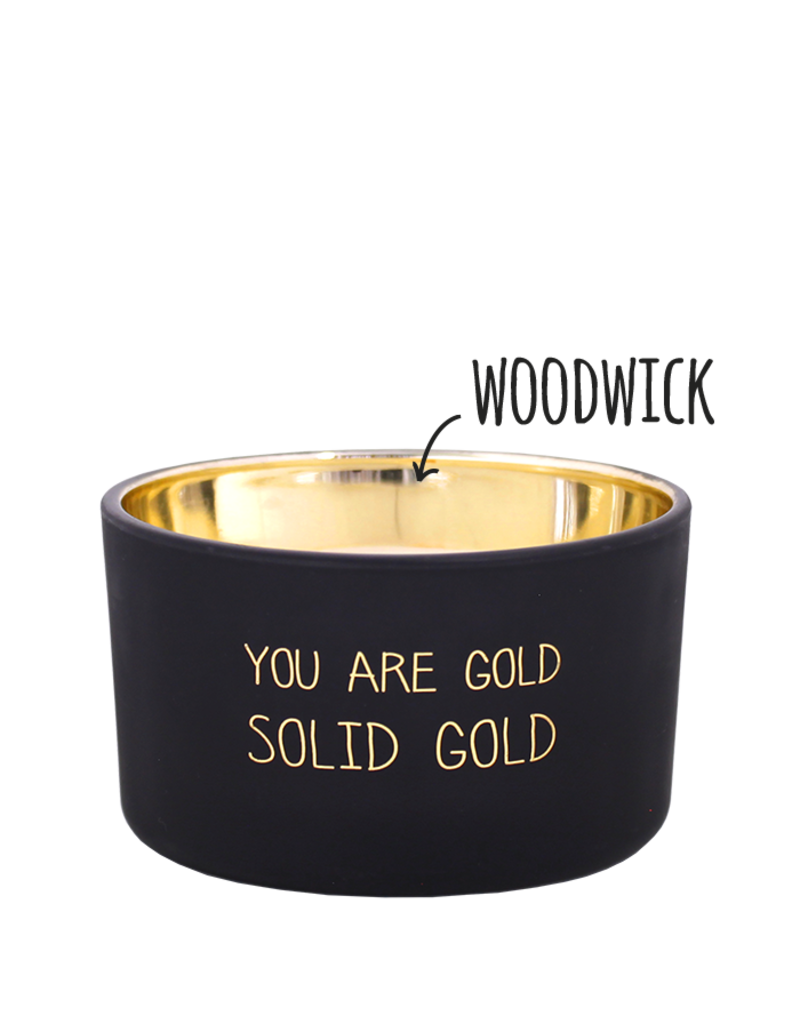 My Flame Lifestyle Geurkaars - 'You are gold'