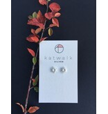 Katwalk Zilver Zilver oorstekers - zonnetje open