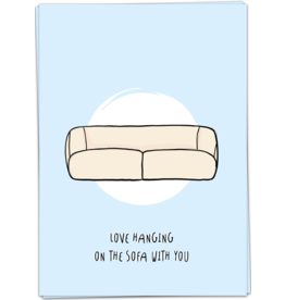 KaartBlanche Kaartje – Sofa hanging