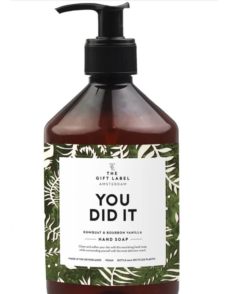 The Gift Label Hand Soap - You did it - 500 ml