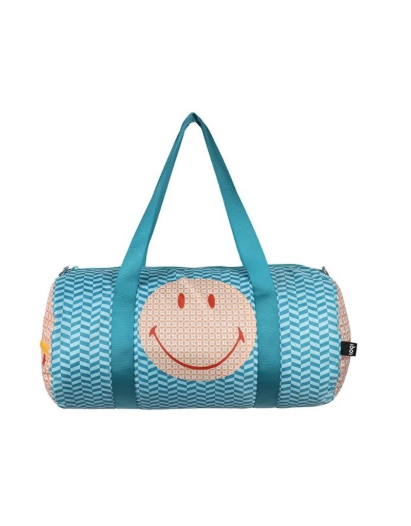 Loqi Grote weekender-tas 'Smiley'