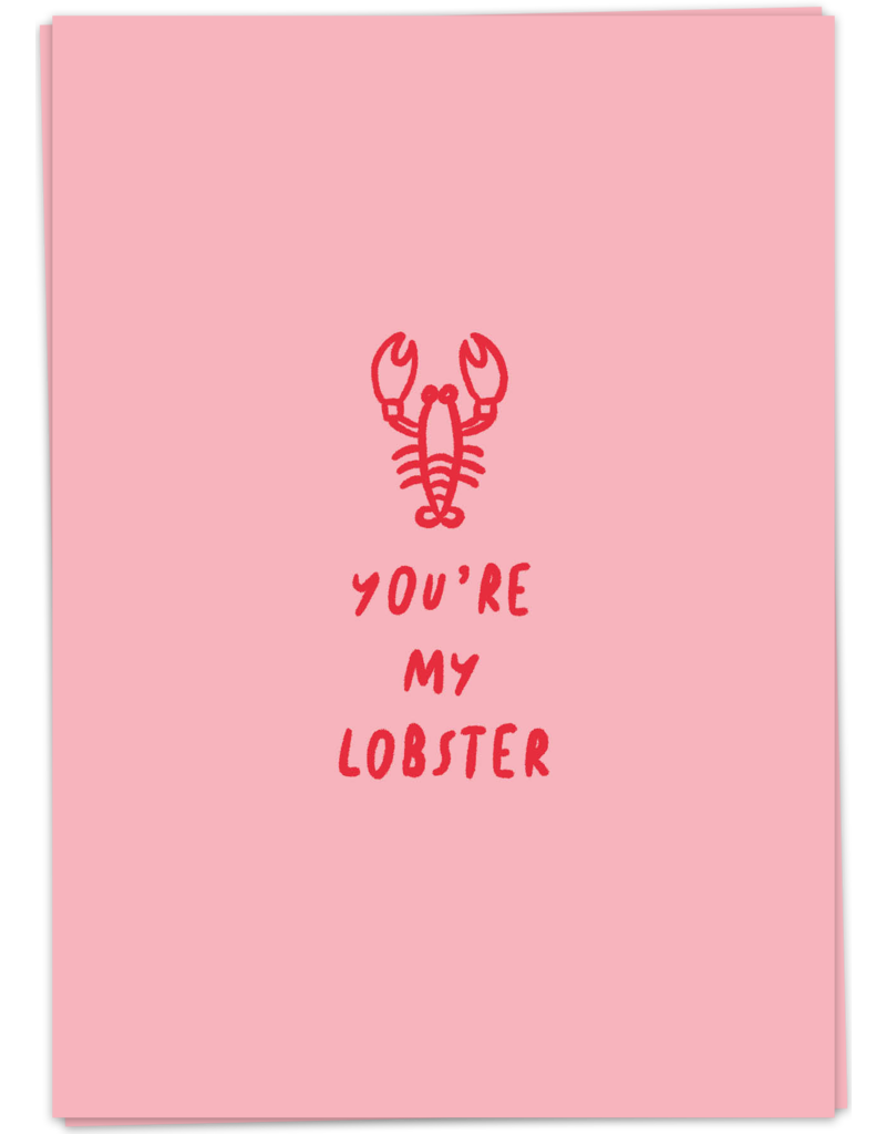 KaartBlanche Kaartje – You're my lobster