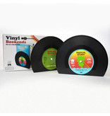 Gift Republic Vinyl boekenstaanders (2 stuks)