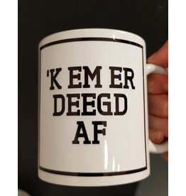 Urban Merch Mok 'K'em er deegd af'