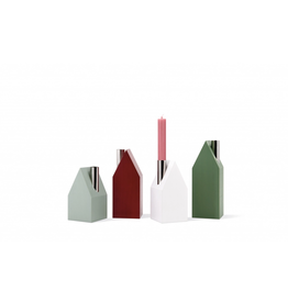 Remember Set van 4 huisjes-kandelaars