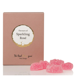 The real wine gum Real wine gums - Mousserende rosé wine gums