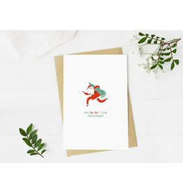 Printthings Set van 6 kerstkaartjes