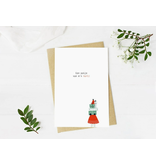 Printthings Set van 6 kerstkaartjes