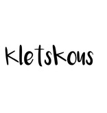 'Kletskous' strijkapplicatie