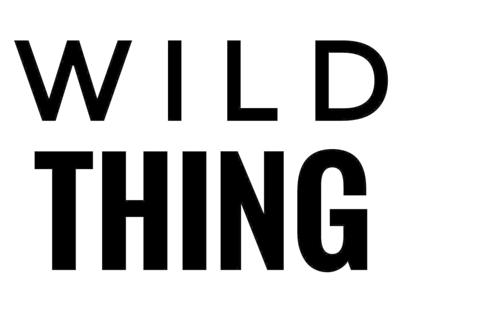 'Wild thing' strijkapplicatie à la bonheur