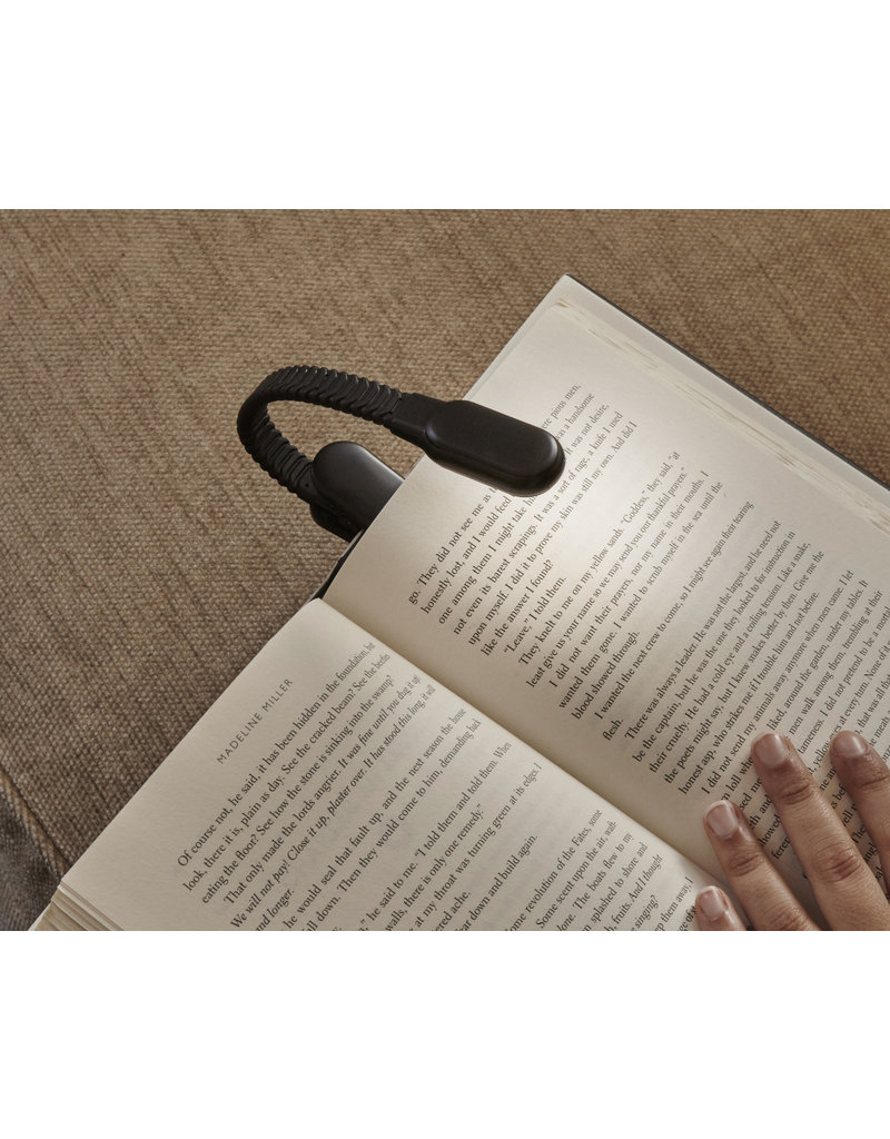 kikkerland Oplaadbaar boek-lichtje met clip