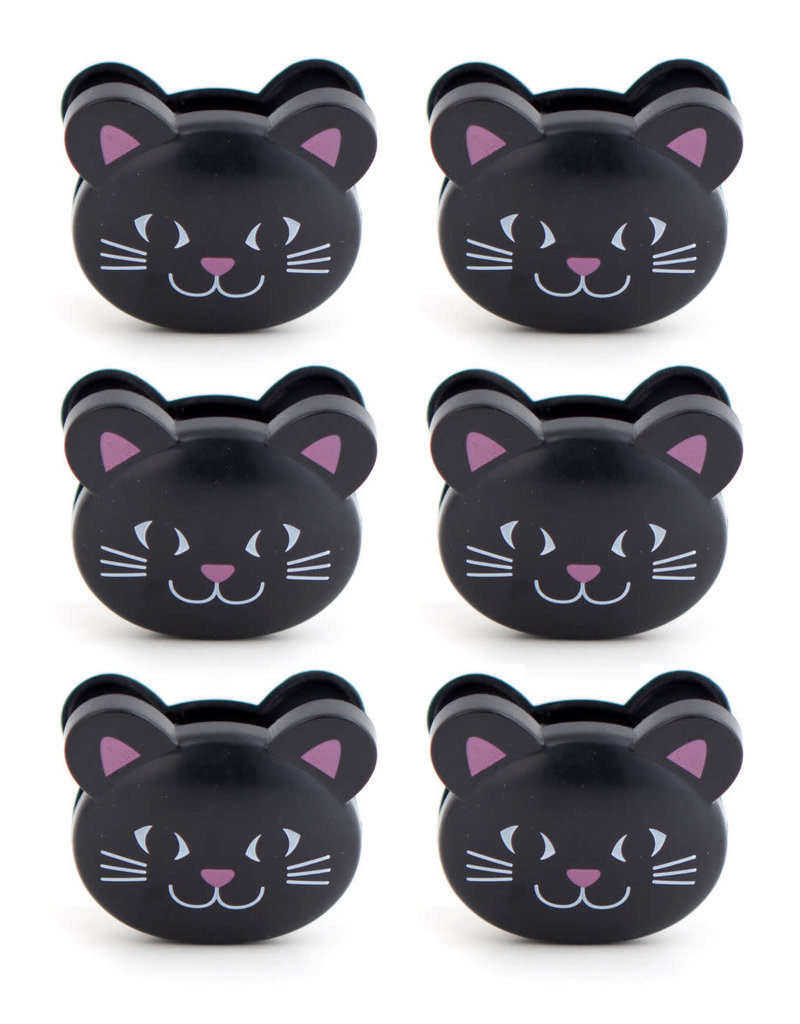 kikkerland Bag clips 'Cats'