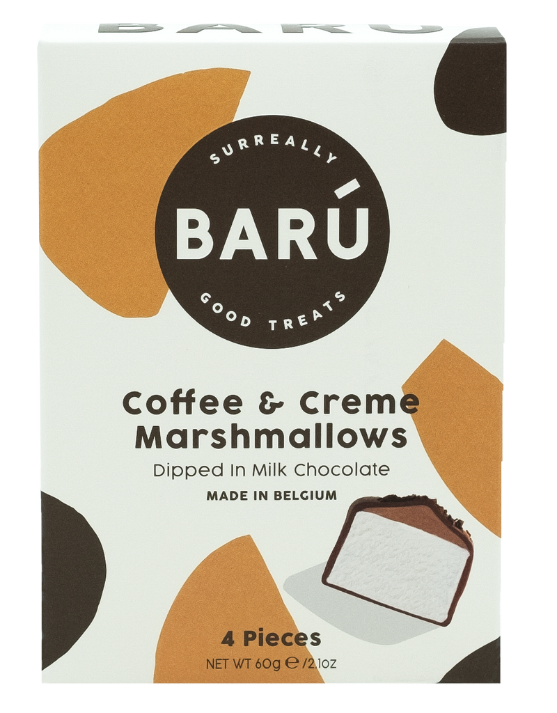 Baru Marshmallows 60g Melk Chocolade Koffie & Crème