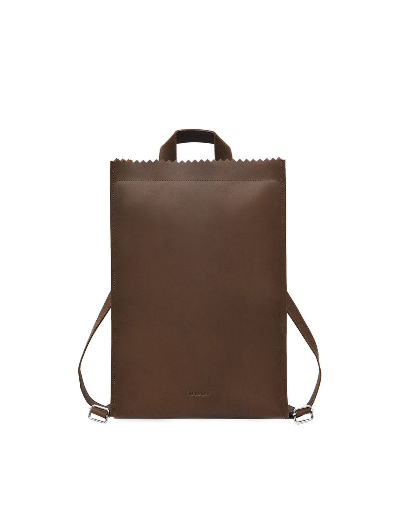 MyoMy My Paper Bag - Backbag - hunter mid brown