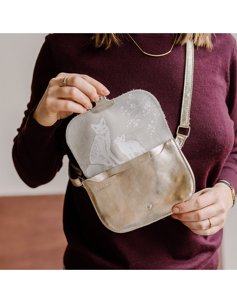 KEECIE Tas Little fox - gold