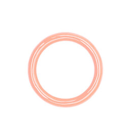 Lulu Copenhagen Color ring enamel light pink - mt 55