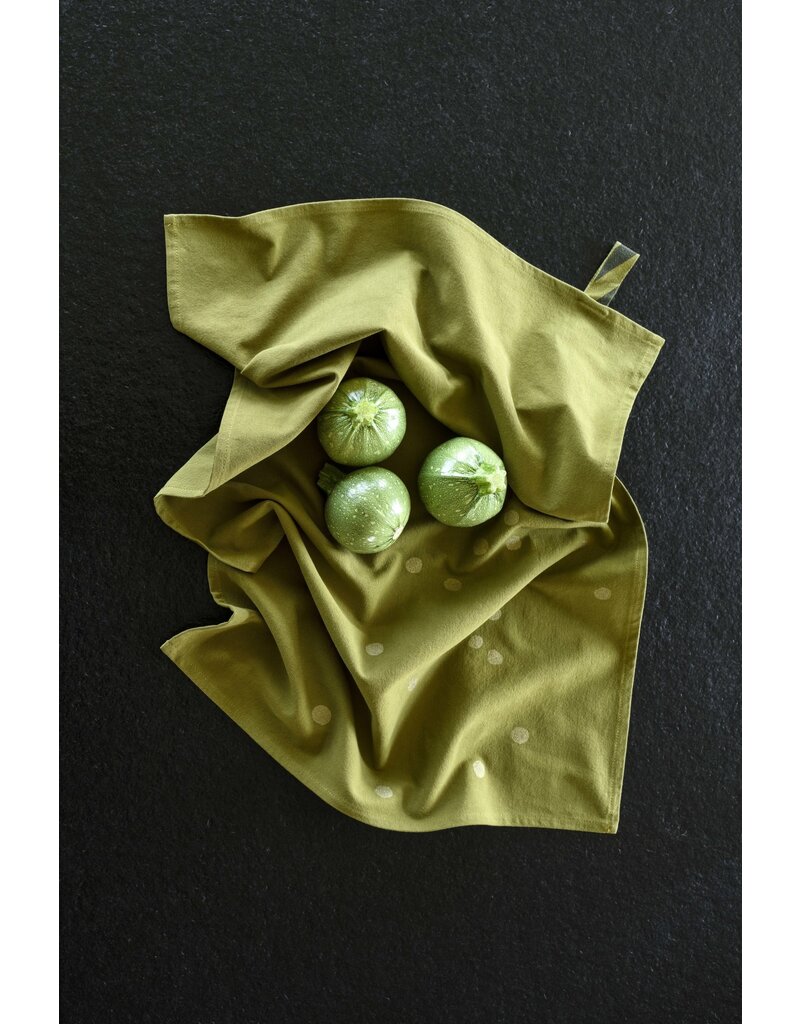 La cerise sur le gateau Tea towel Odette lichen