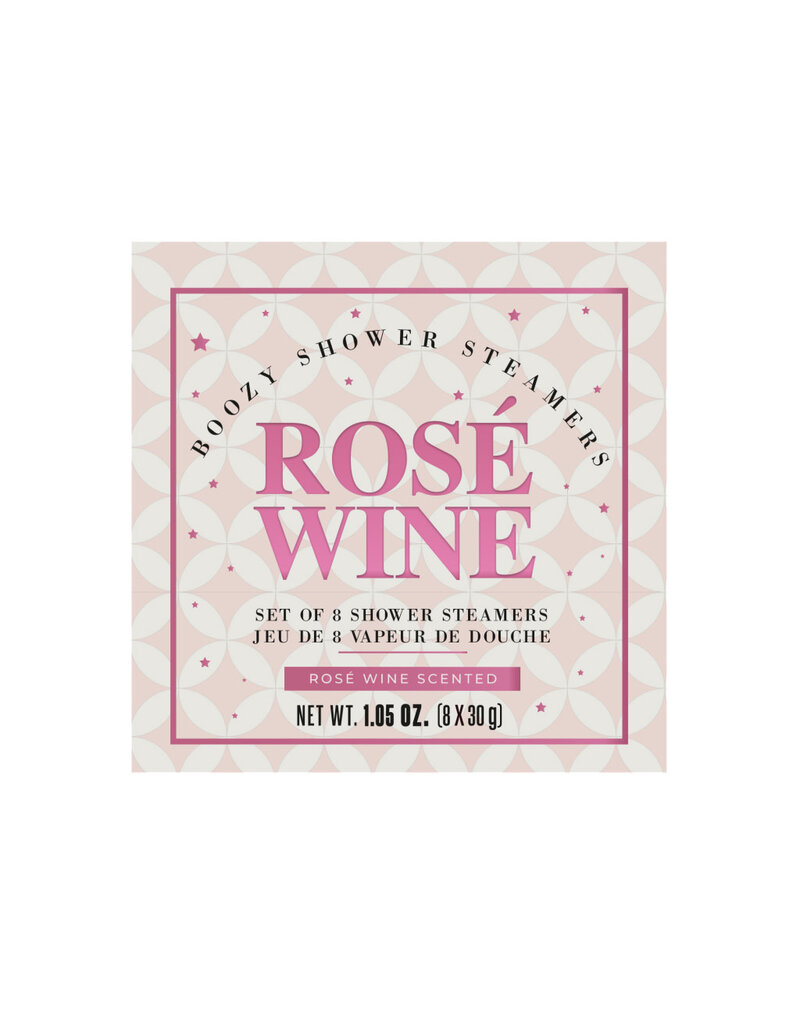 Gift Republic Boozy shower steamers 'Rose wine'