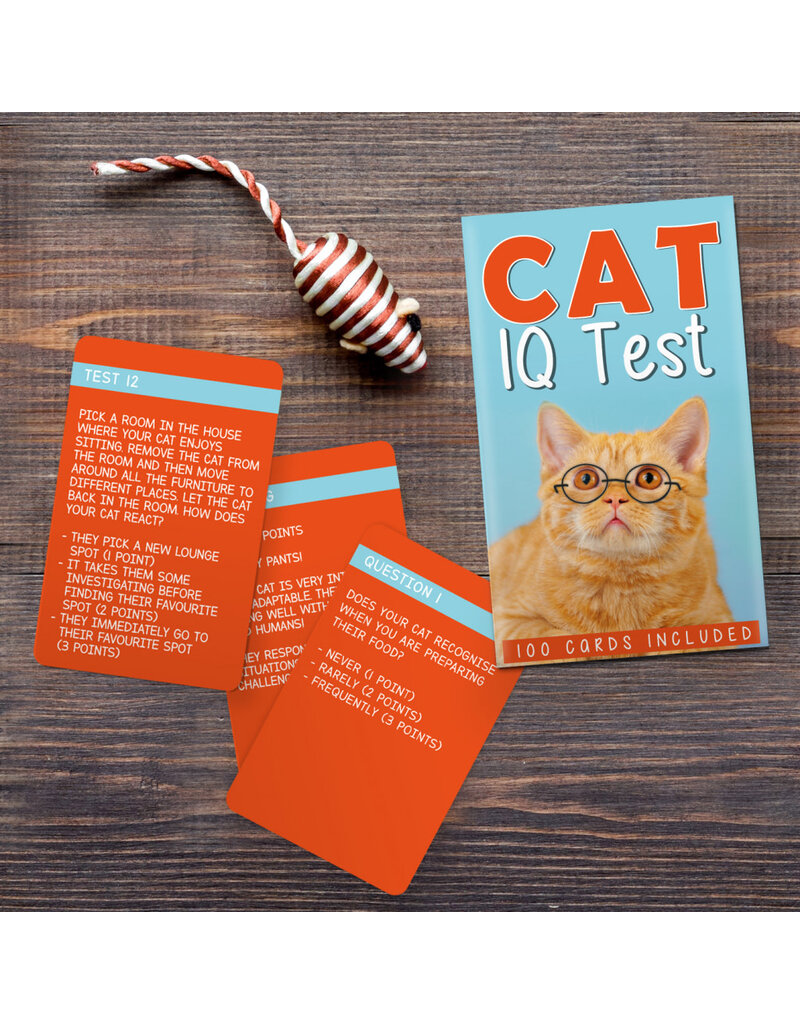 Gift Republic Cat IQ Test (Engels)