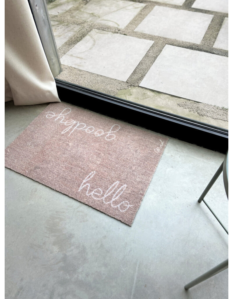 Mad about mats Mat - 'ISLA' - Scraper - 50 x 75 cm - 'Hello - goodbye'