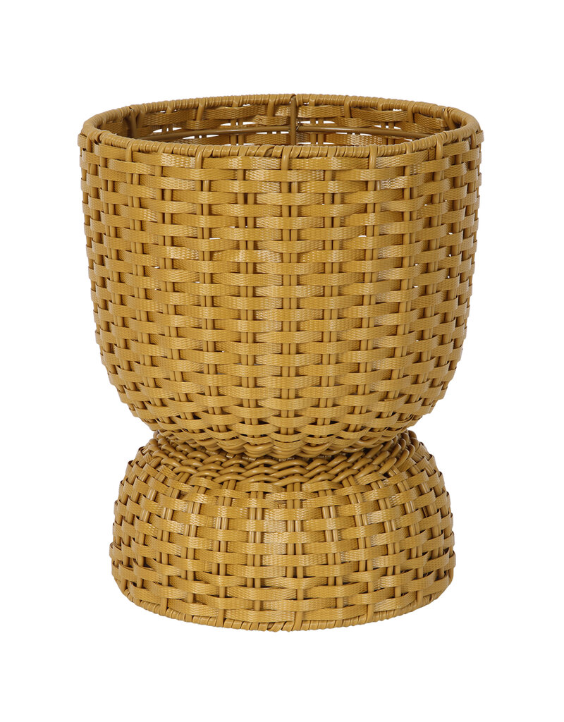 Handed by Basket Twist  - medium -  ochre yellow