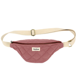 Hindbag Bum bag Olivia matelassé - rose blush