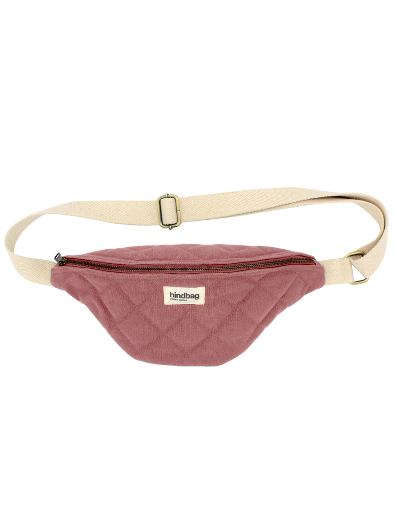 Hindbag Bum bag Olivia matelassé - rose blush