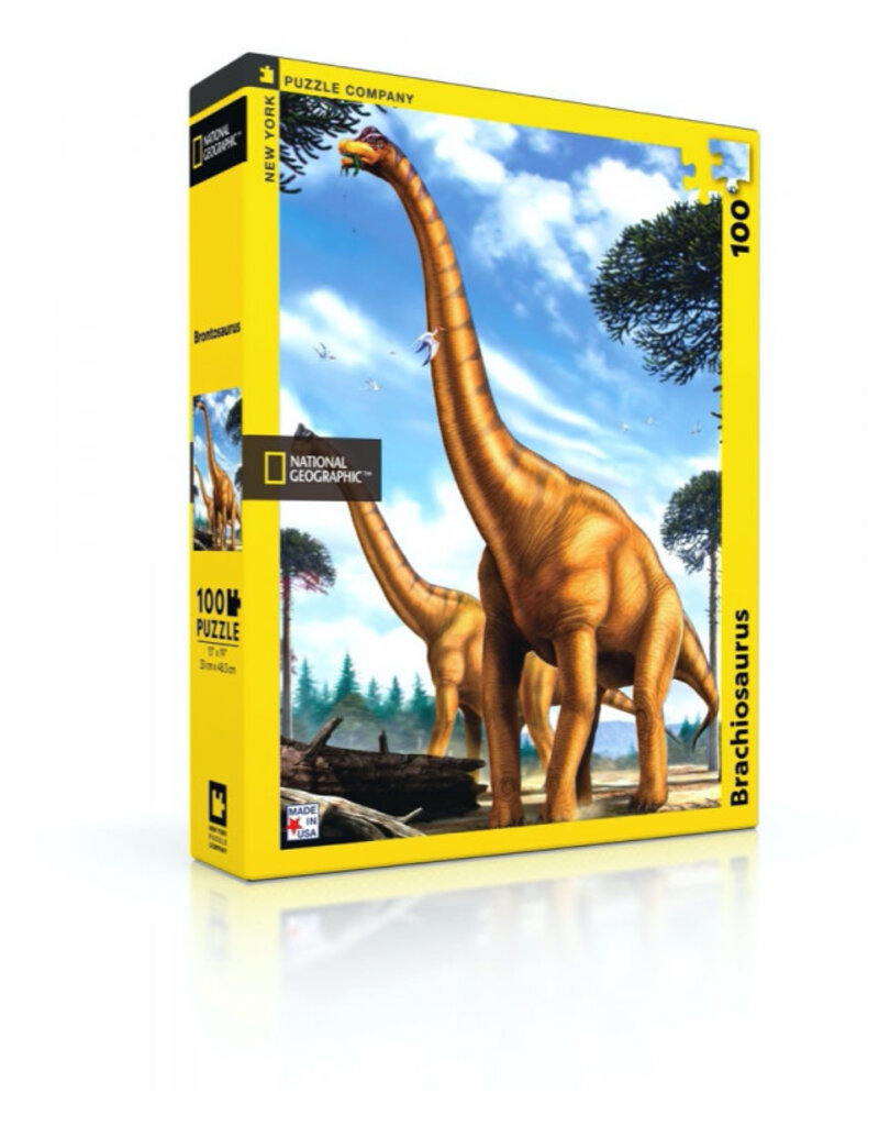 Clockwork Soldier Puzzel National Geographic 100 stukken 'Brachiosaurus'