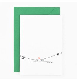 STUDIOFLASH Kaart ‘Dog love'