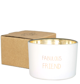 My Flame Lifestyle Geurkaars - 'Fabulous friend'