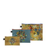 Loqi Zip Pockets M.C. - VGM 50the anniversary bouquet / Flower patern recycled